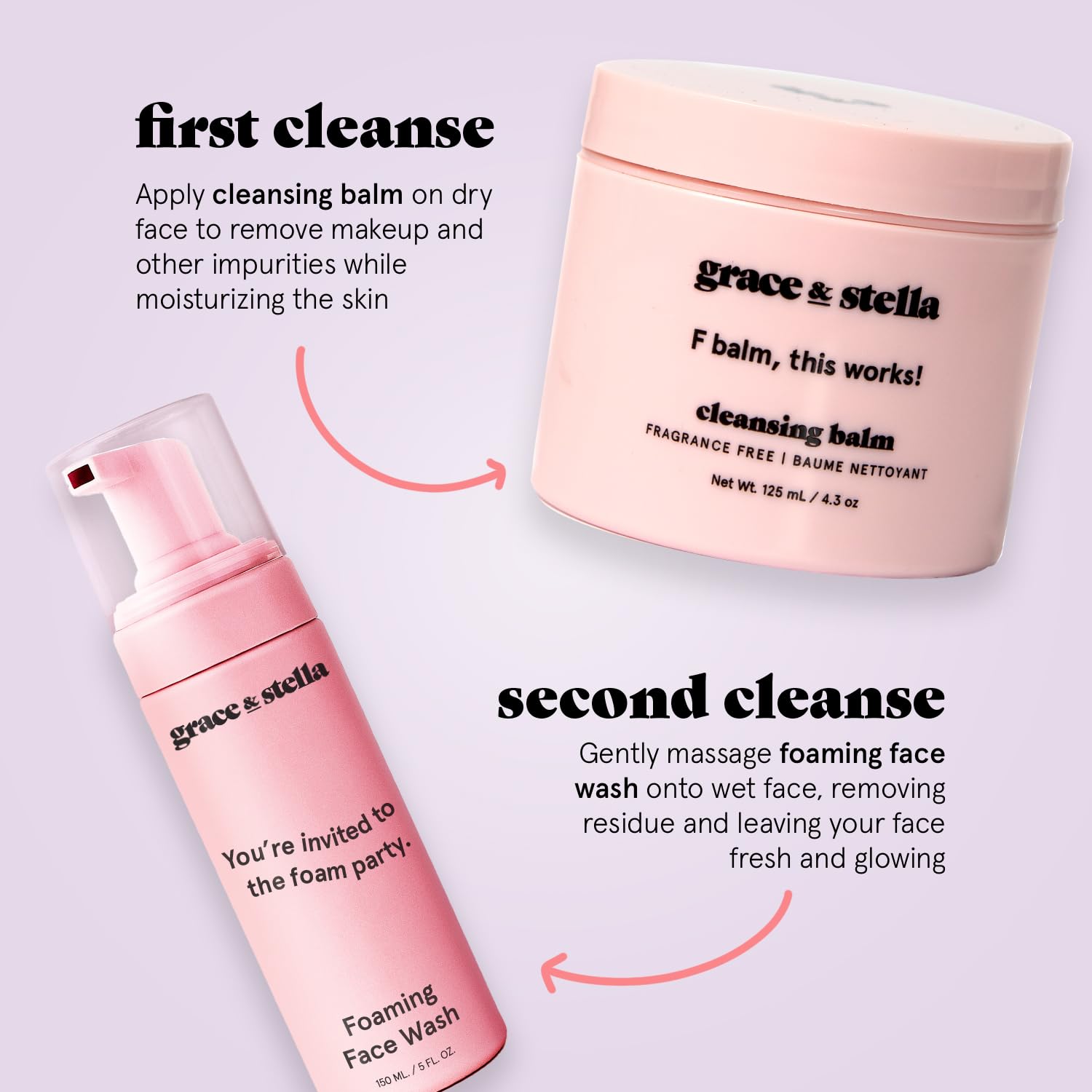 Grace & Stella product on vanity supports daily self-care rituals.