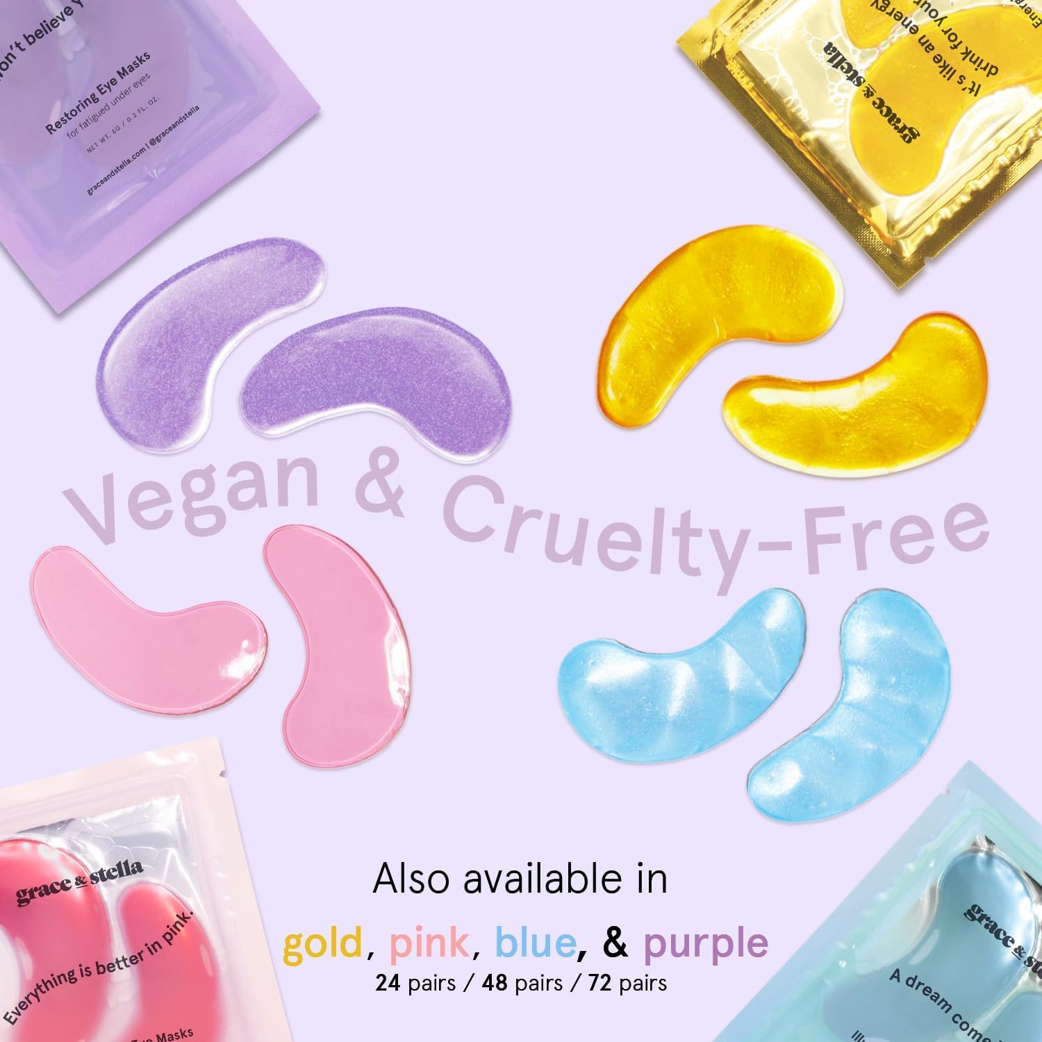 Grace & Stella gift-ready eye patches ideal for birthdays and holidays.