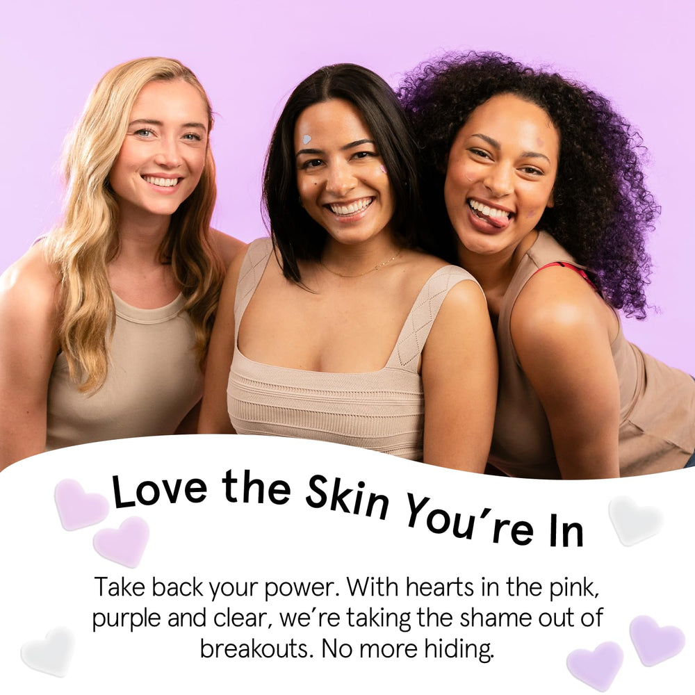 Grace & Stella patches with salicylic acid target blemishes for clarity.