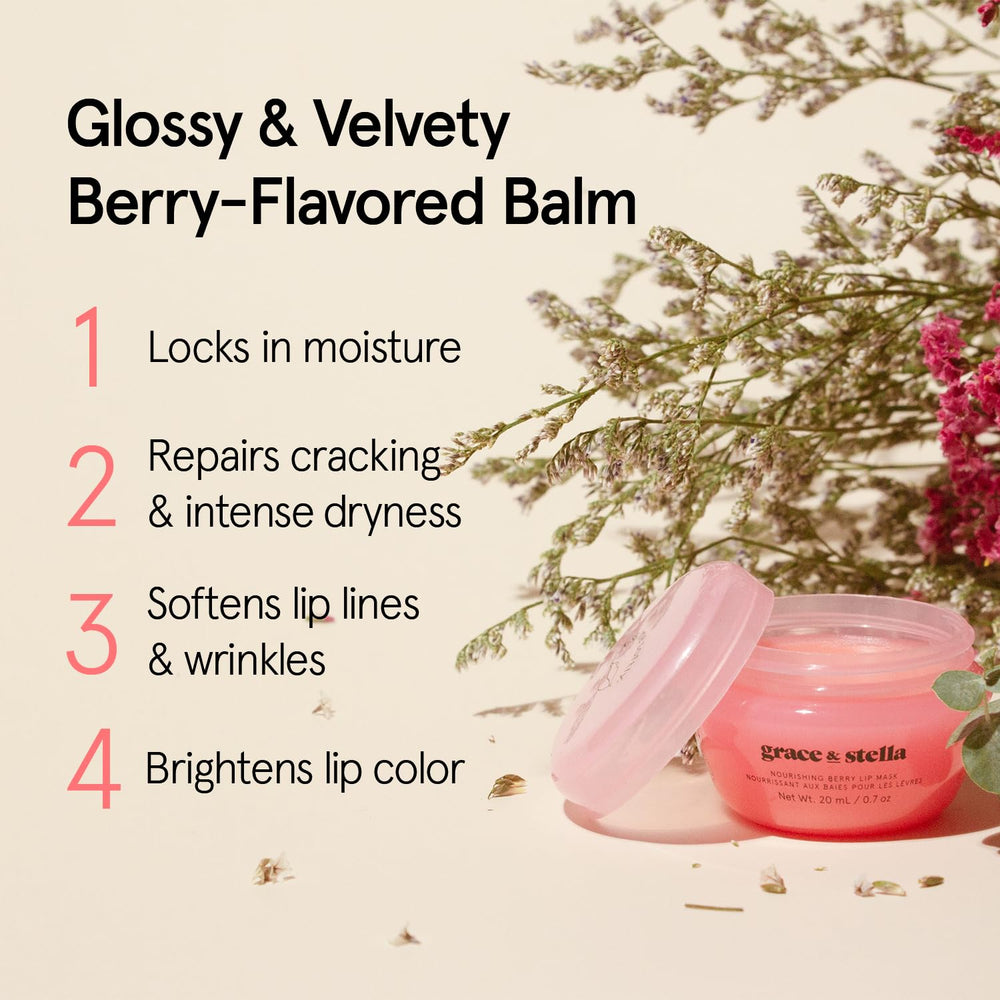 Grace & Stella travel purse care highlights compact lip care for on-the-go moisture.