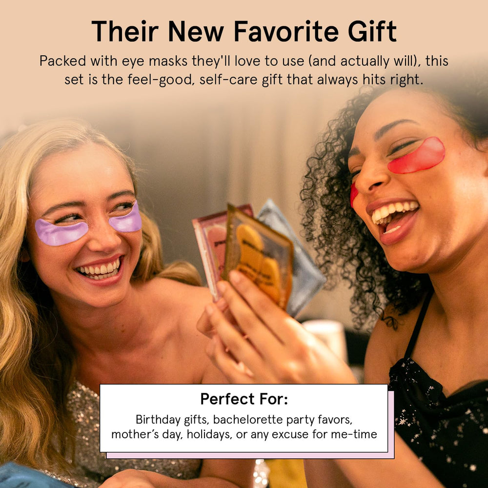 Grace & Stella gift-ready pack closeup highlighting self-care gift appeal.