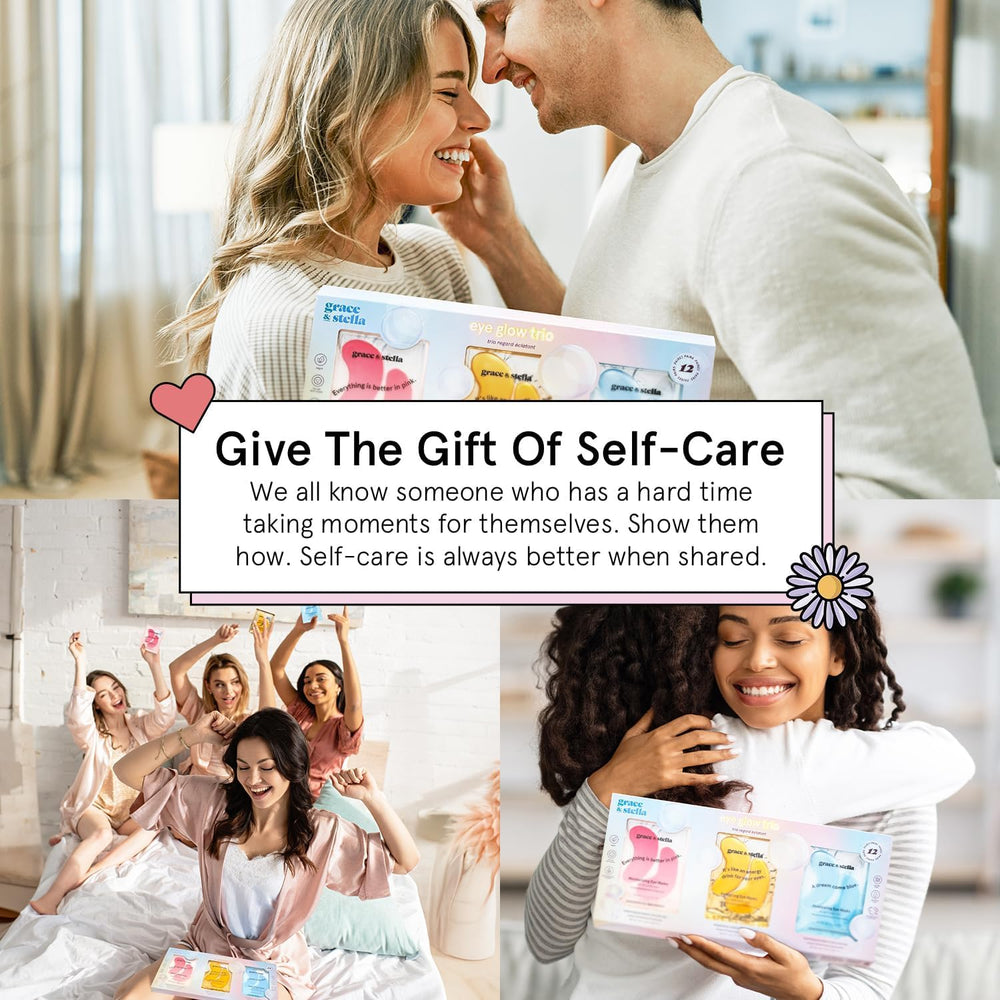 Grace & Stella under-eye patches included in daily self-care routine