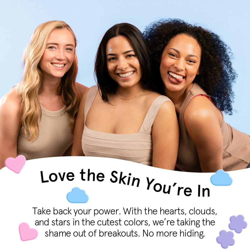 Grace & Stella vegan, cruelty-free patches suitable for all skin types.