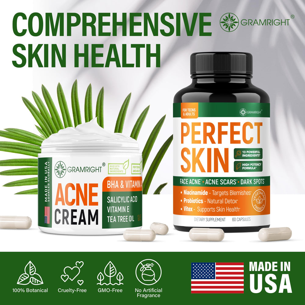 GRAMRIGHT Body acne care back chest image signals versatile use beyond the face.