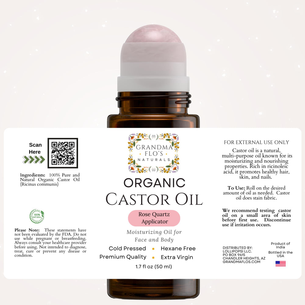 Grandma Flo's Naturals cold-pressed oil preserves nutrients and fragrance.