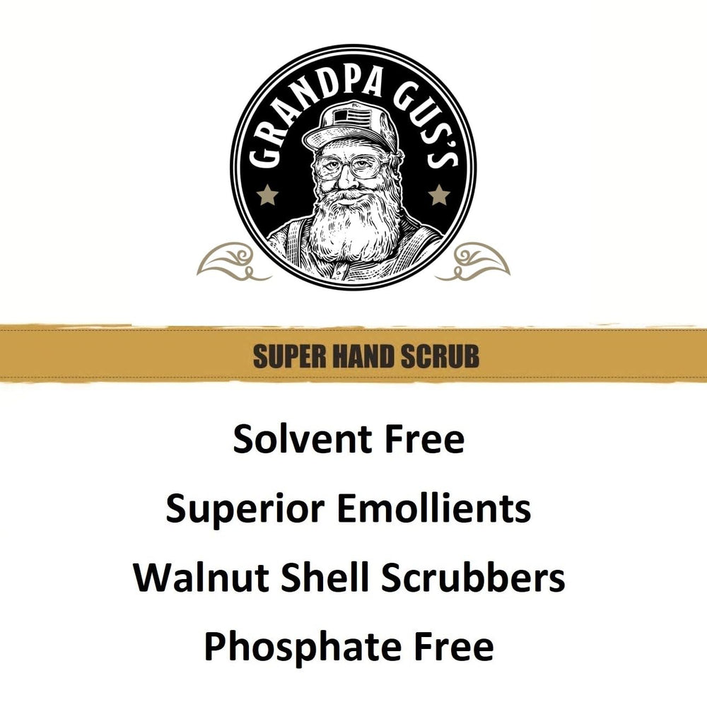 Grandpa Gus's Natural Handsoap nourishes skin with emollients.