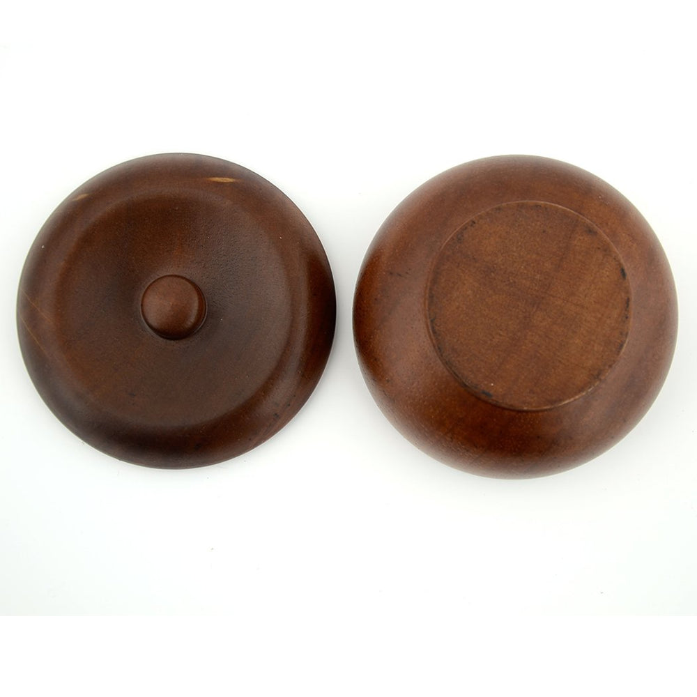 Grandslam portable oak shaving bowl stays sturdy on the go