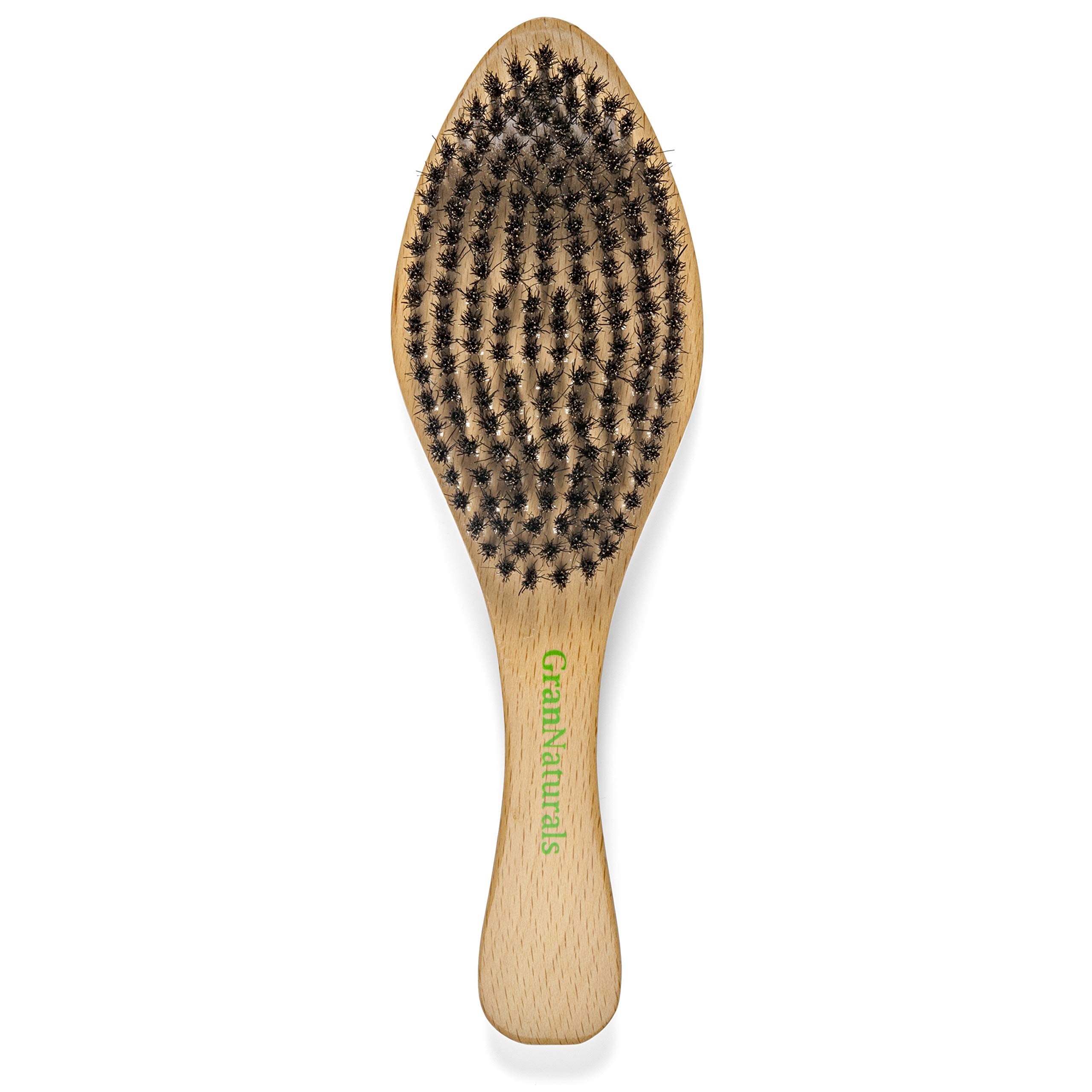 GranNaturals 360 waves brushing session demonstrating routine grooming