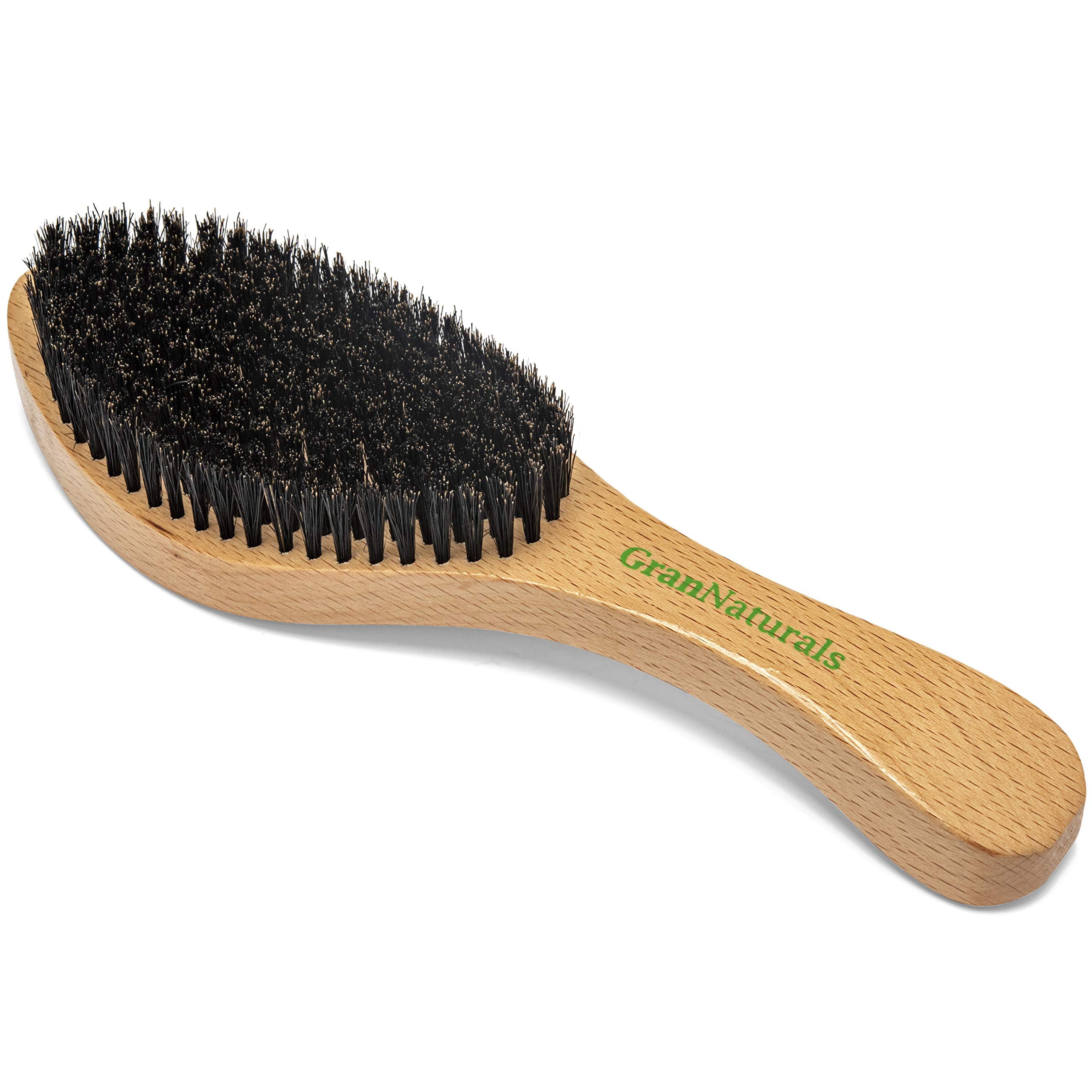 GranNaturals wooden curved handle design for ergonomic grip
