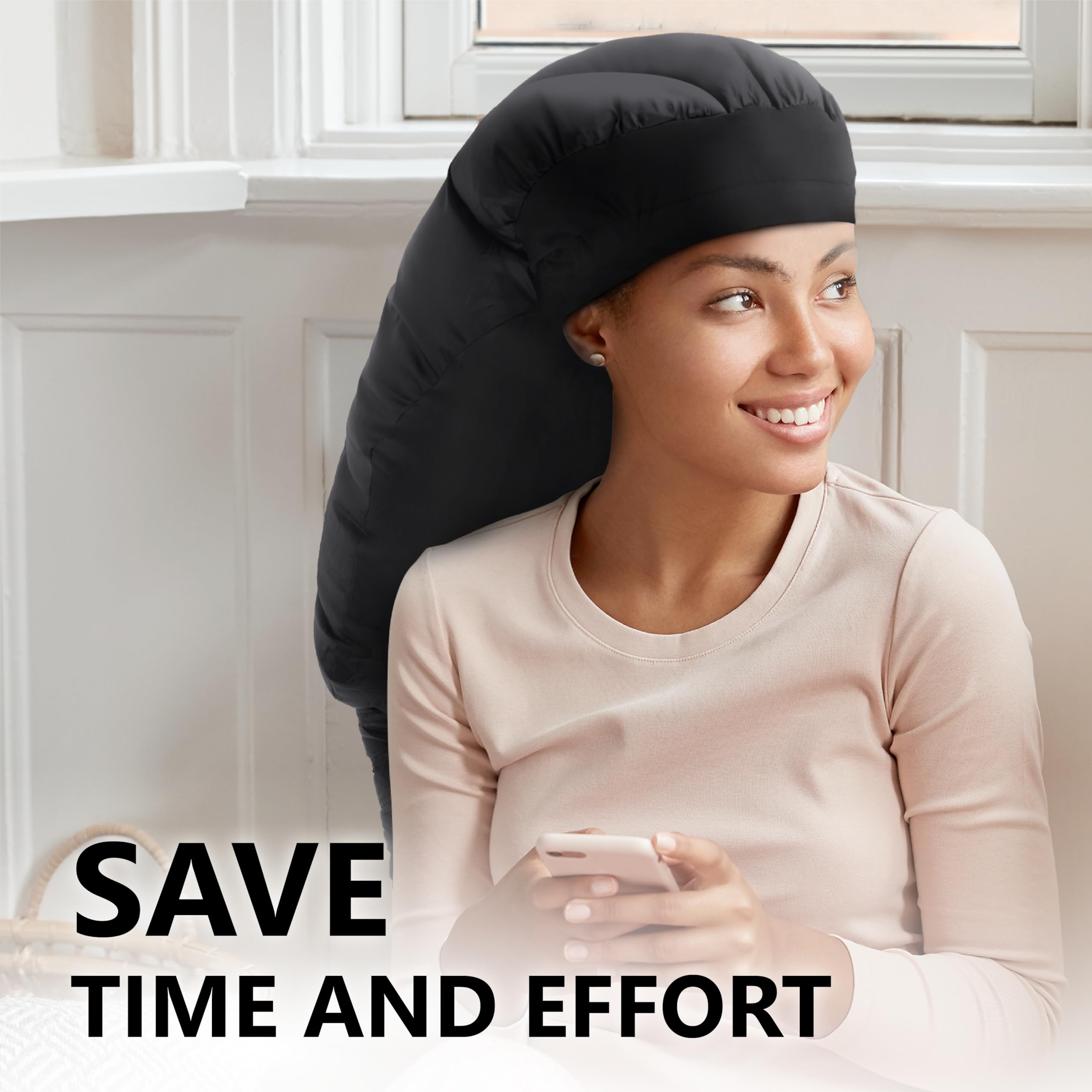 Granteva dryer attachment compatibility with most dryers for versatile at-home use.