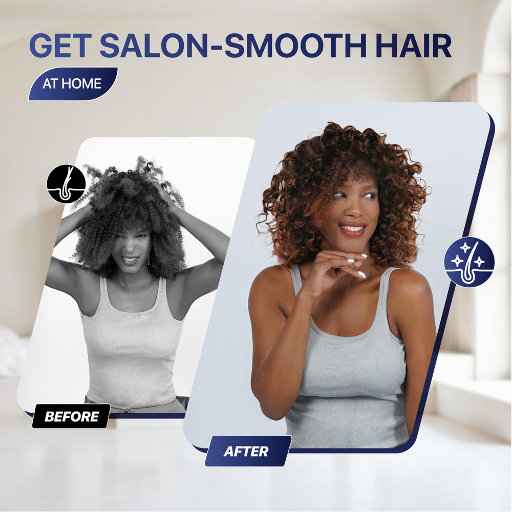 Granteva hair dryer bonnet hands-free drying frees your hands for makeup.