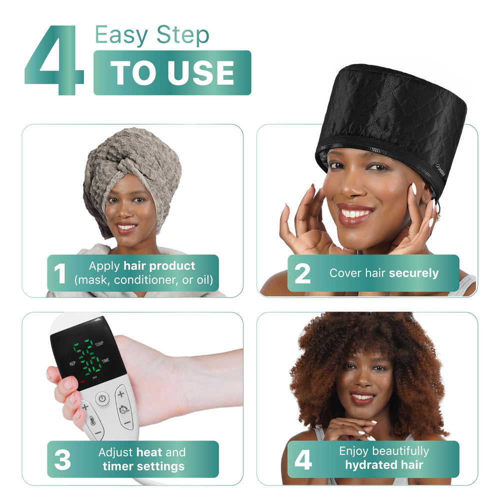 Granteva professional-grade home salon experience with consistent heat and coverage