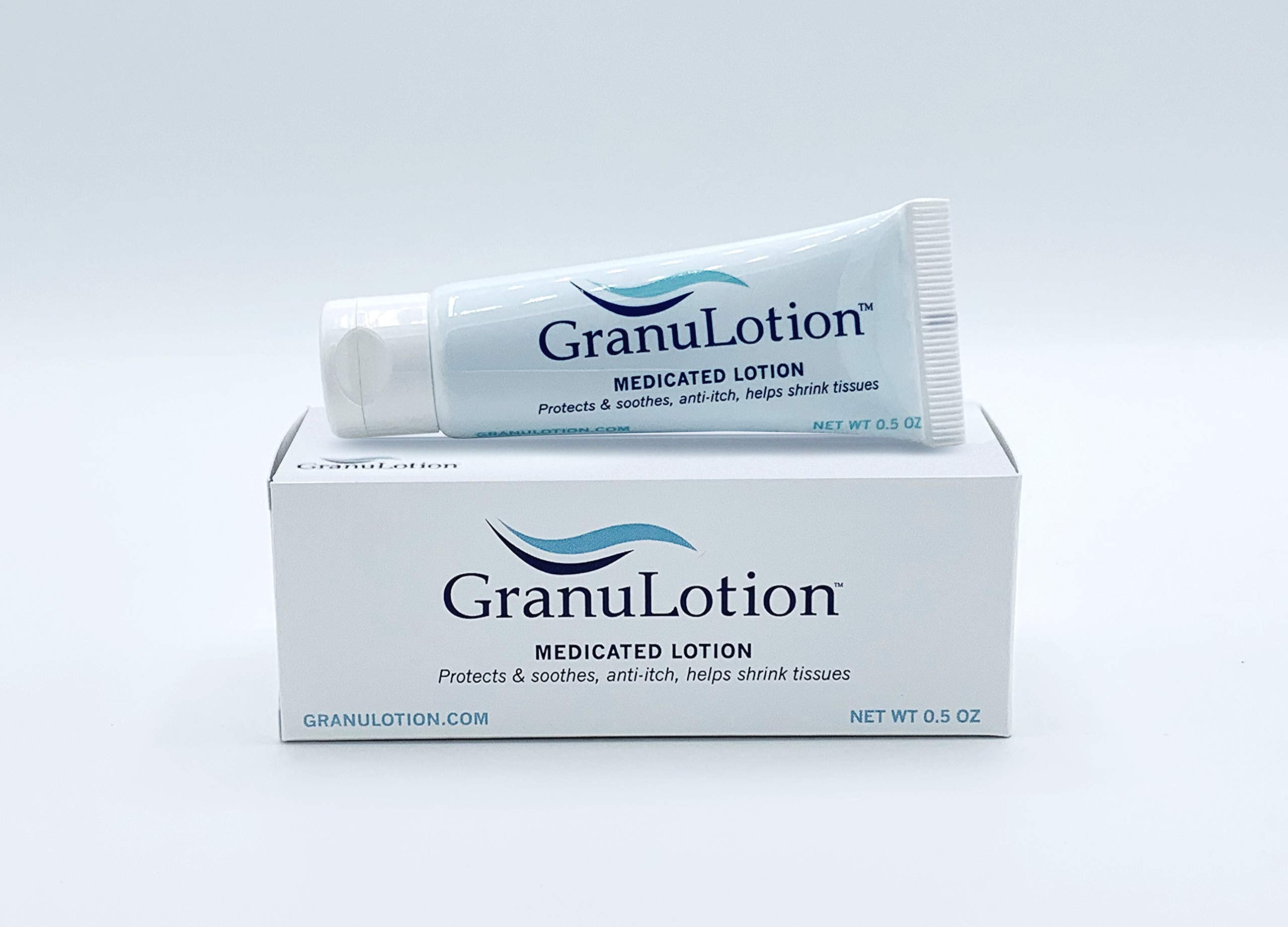 GranuLotion medicated lotion travel packaging discrete carry for quick refresh