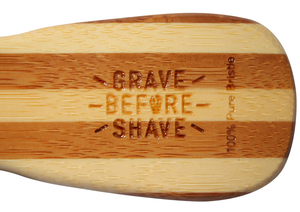 Grave Before Shave Beard Oil drops captured during easy application