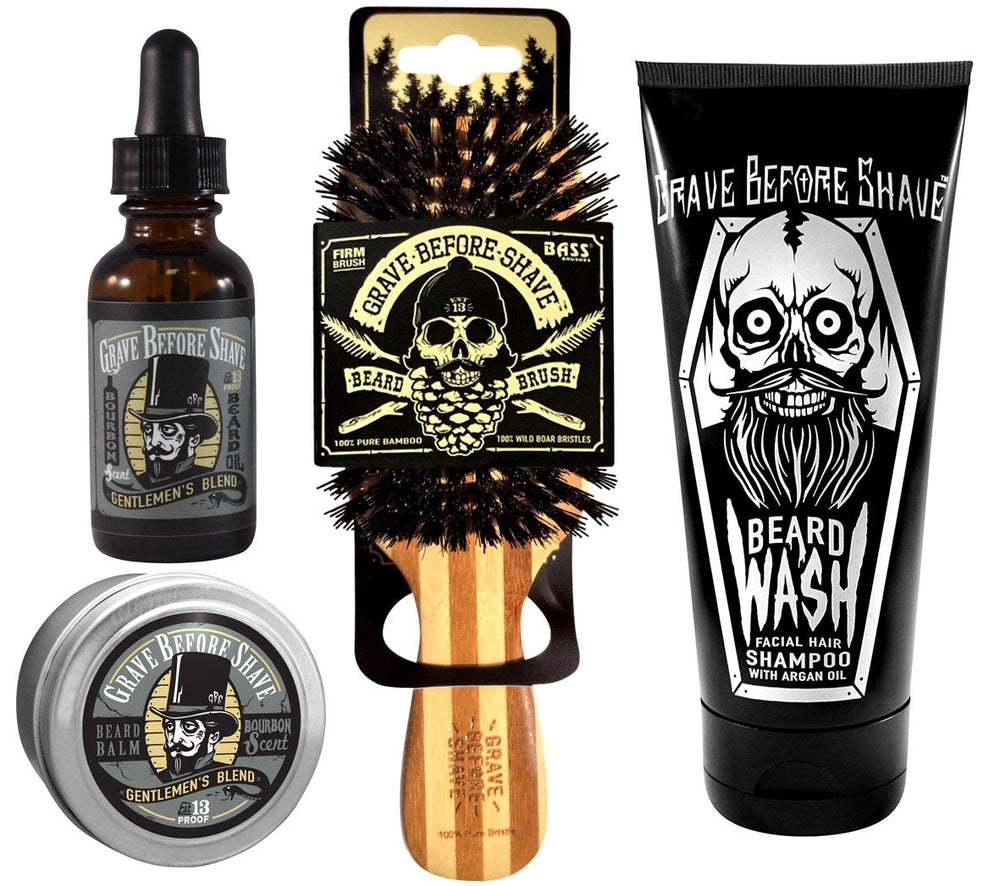Grave Before Shave Beard Wash bottle for daily cleansing and refreshment