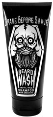 Grave Before Shave beard wash and conditioner duo pack showcases convenient grooming.