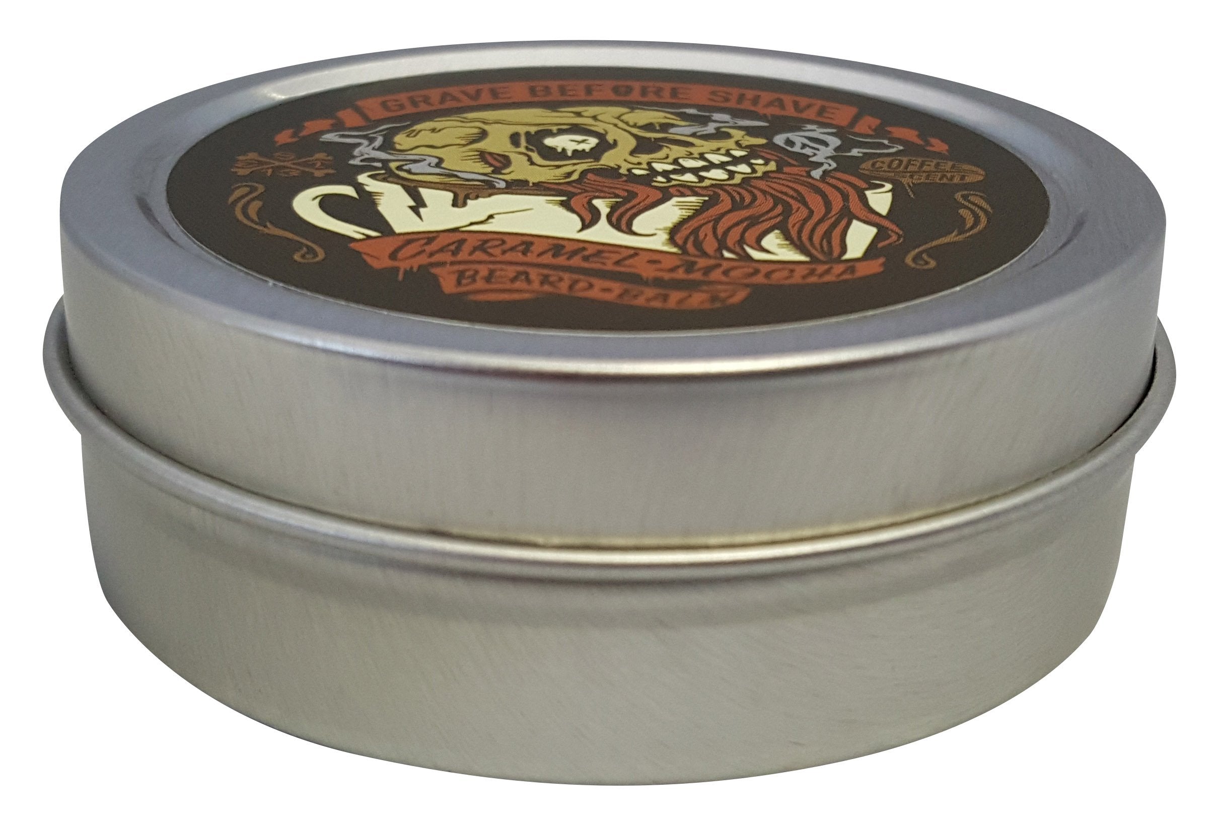 Grave Before Shave Caramel Mocha beard oil dropper supports skin conditioning and beard hydration