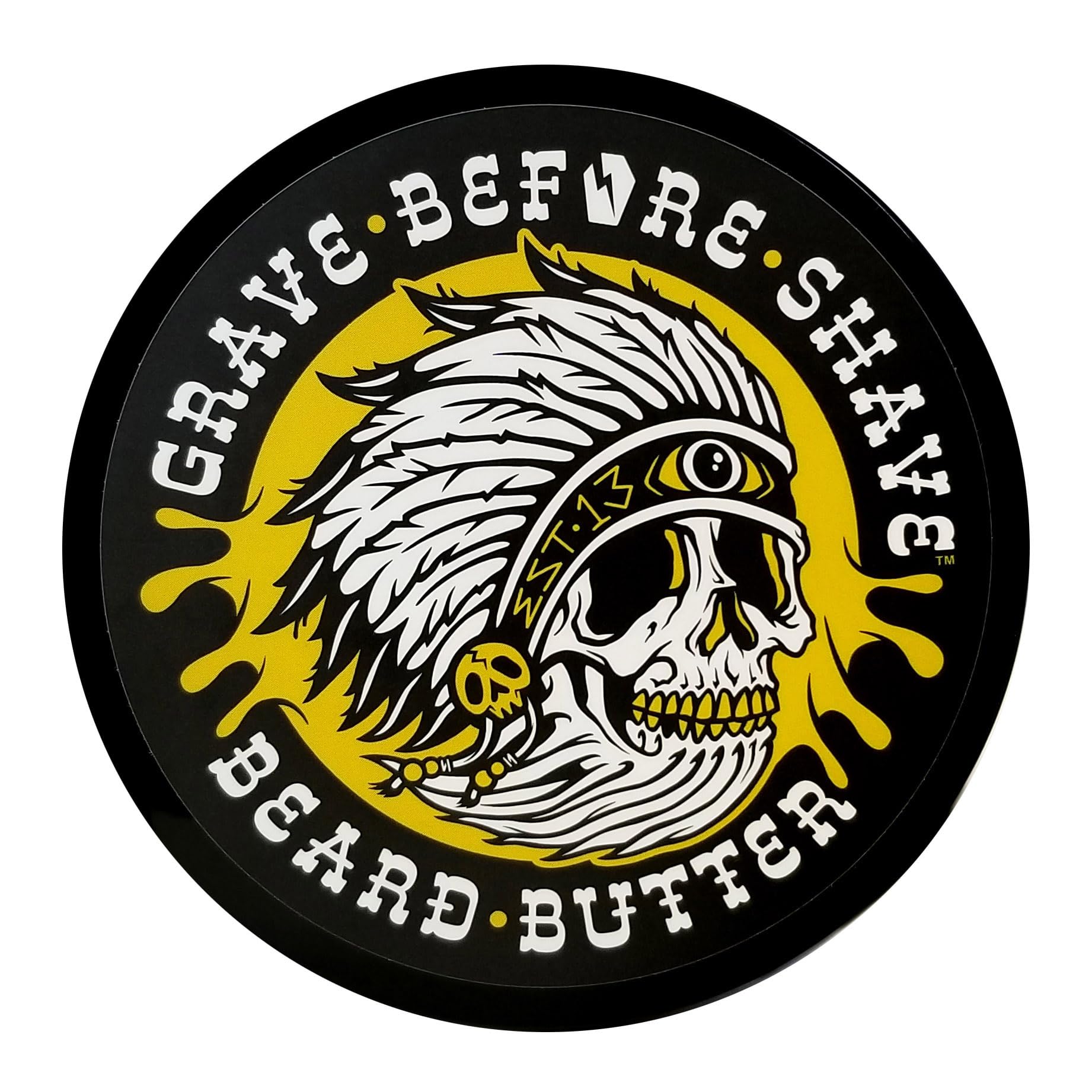Grave Before Shave Teakwood Blend ingredients image shows nourishing oils for beard care.