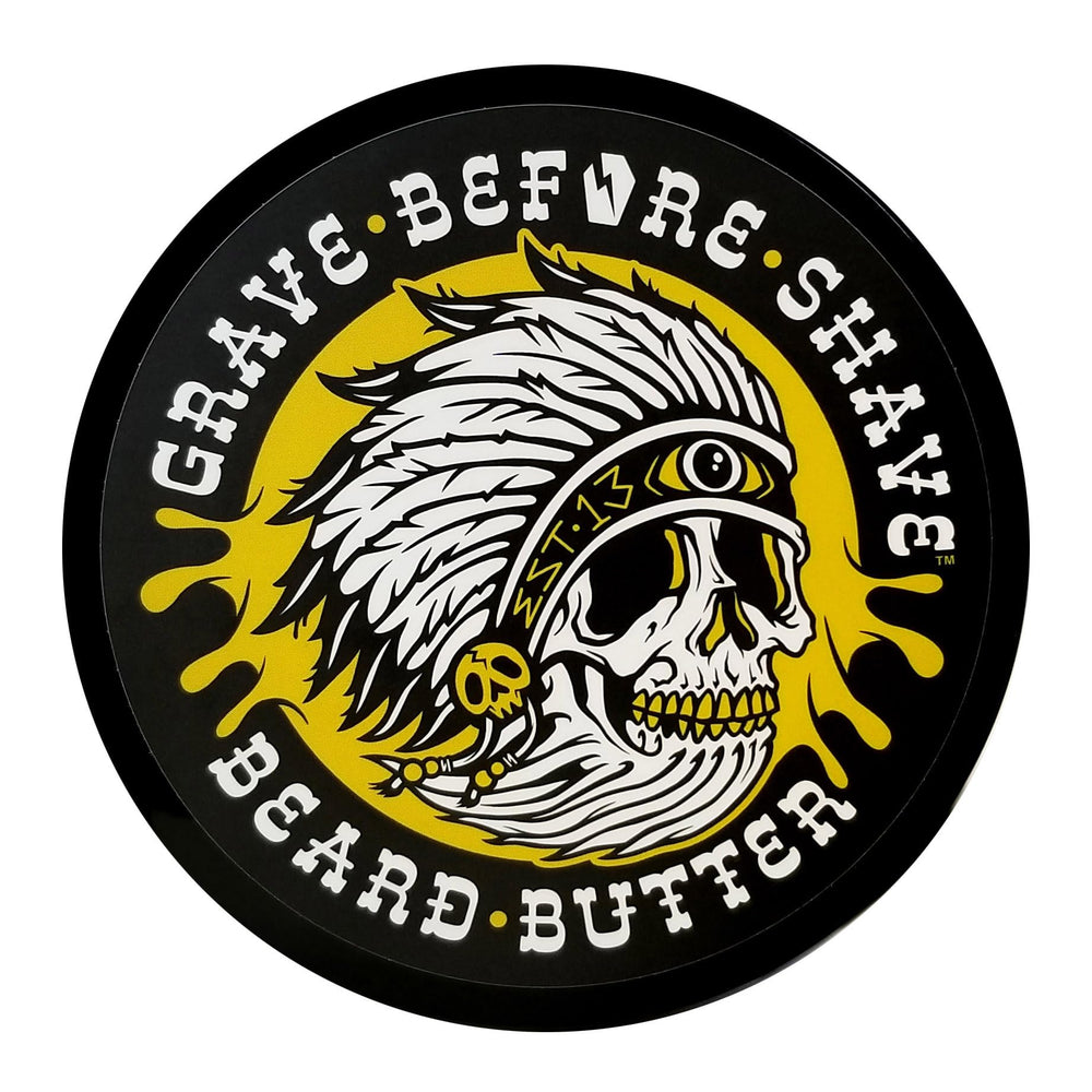 Grave Before Shave Teakwood Blend ingredients image shows nourishing oils for beard care.