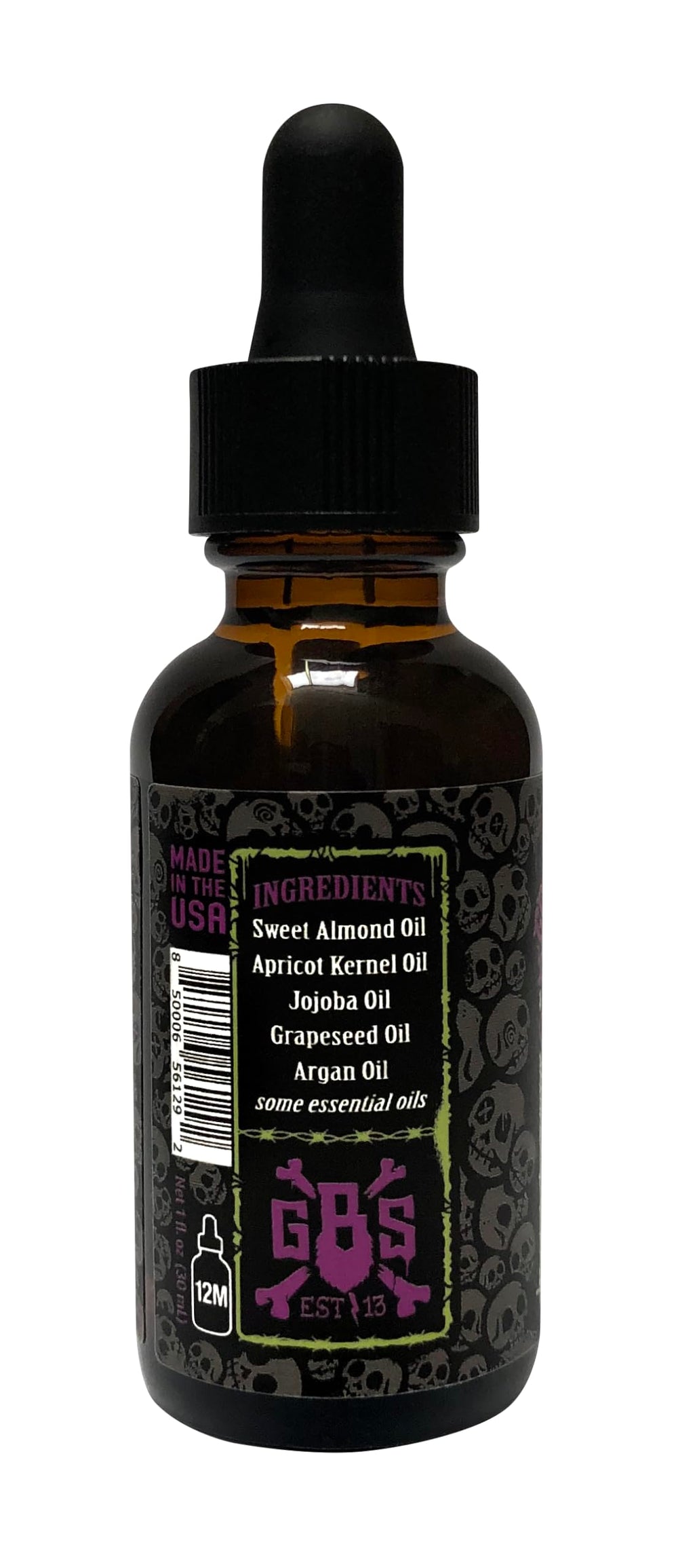 Grave Before Shave Voodoo Blend bottle reveals sage and cedarwood aroma for grooming ritual