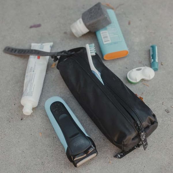 Gravel mini hanging toiletry bag travel-compact ideal for weekend getaways