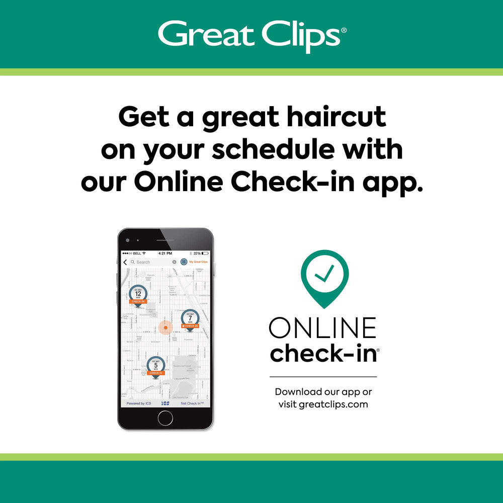 GREAT CLIPS 3.4oz bottle is compact for travel or gym touch-ups.