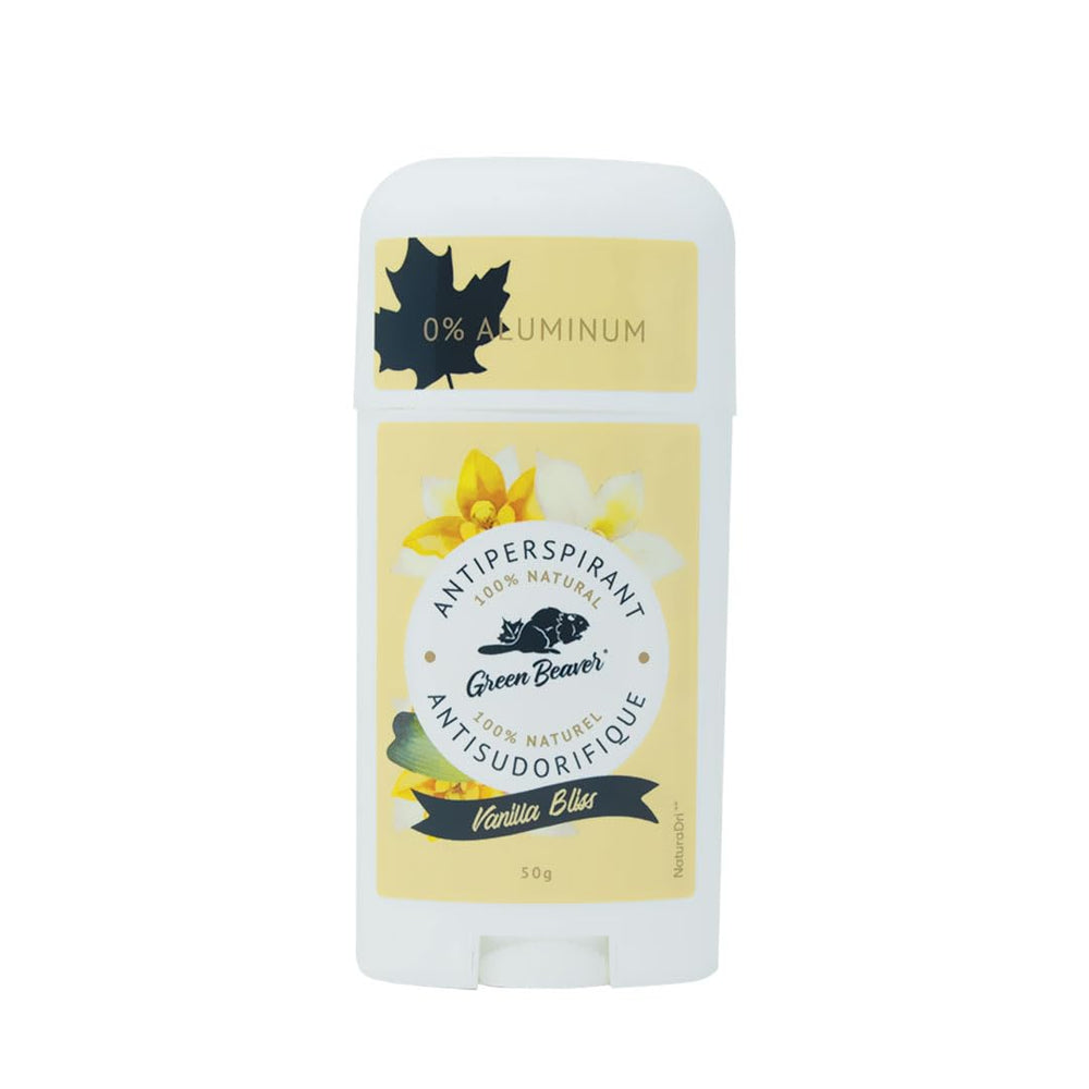 Green Beaver Bliss Antiperspirant stick-50g shown for smooth all-day protection
