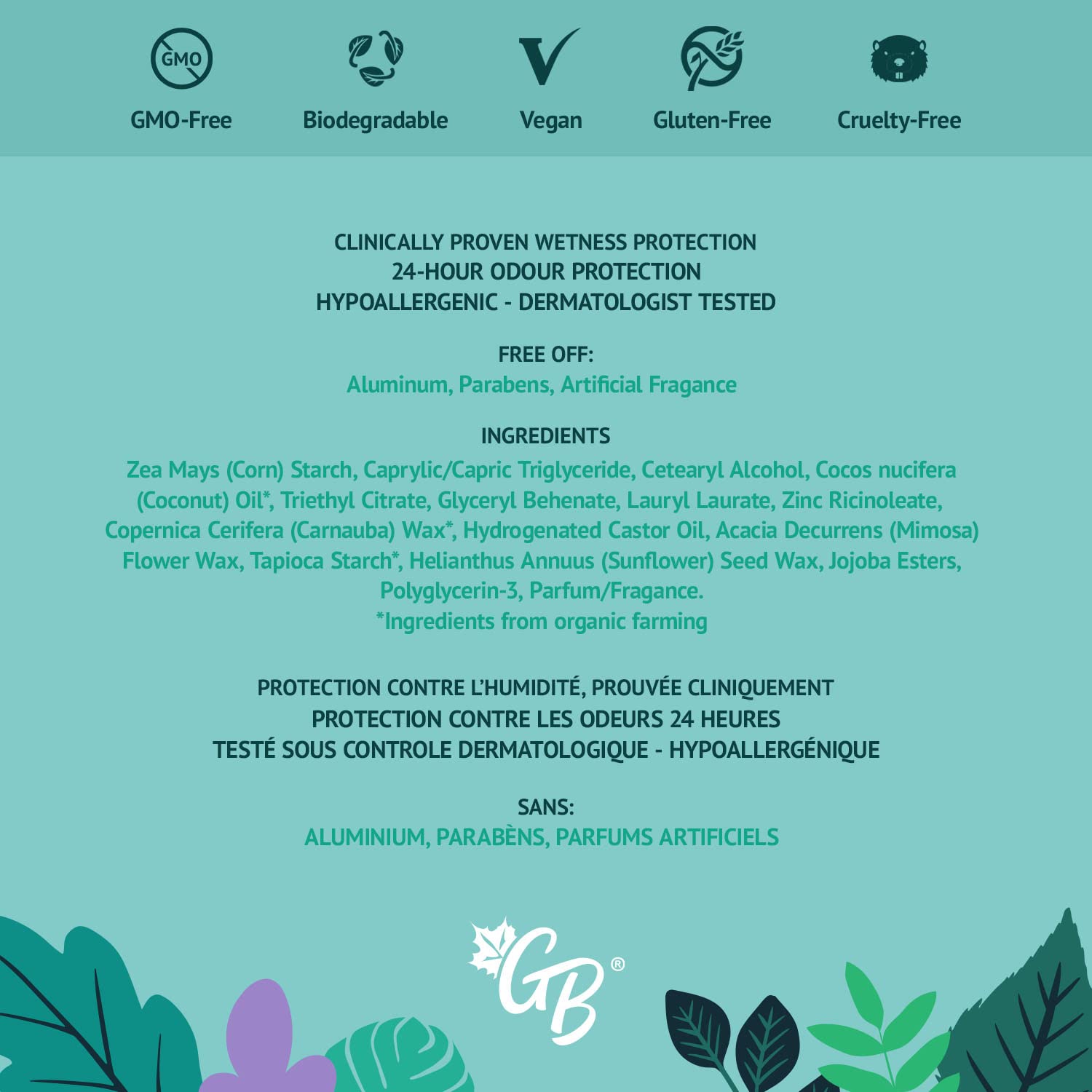 Green Beaver Bliss-packaging demonstrates sustainable, travel-friendly 50 g size
