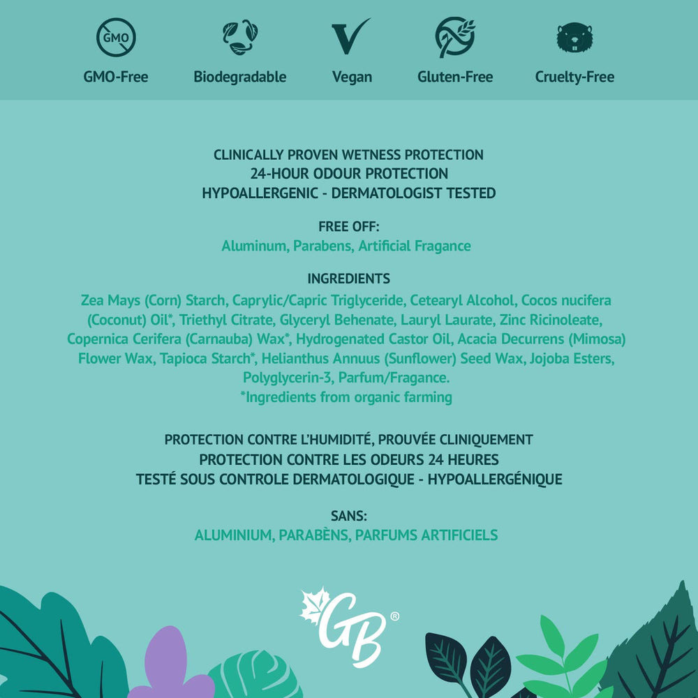 Green Beaver Bliss-packaging demonstrates sustainable, travel-friendly 50 g size