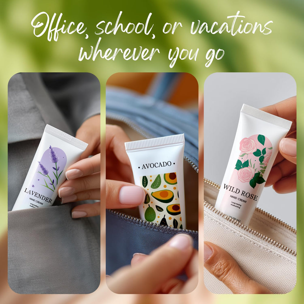Green Canyon Spa hand cream 50 pack collection highlighting scents for gifting