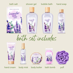 Green Canyon Spa shower gel bottle delivers a lavender-scented refreshing cleanse.