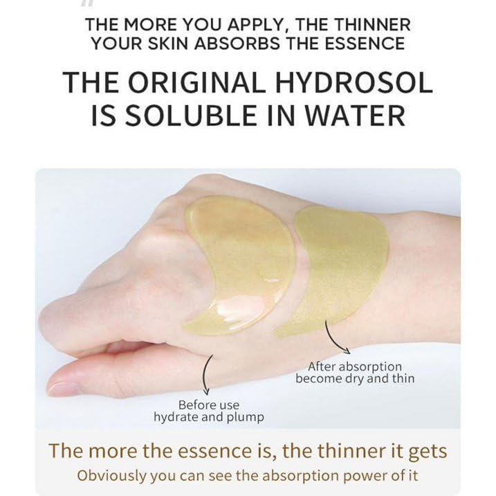 Green Cosmos collagen vitamin E patch with sheen for skin support