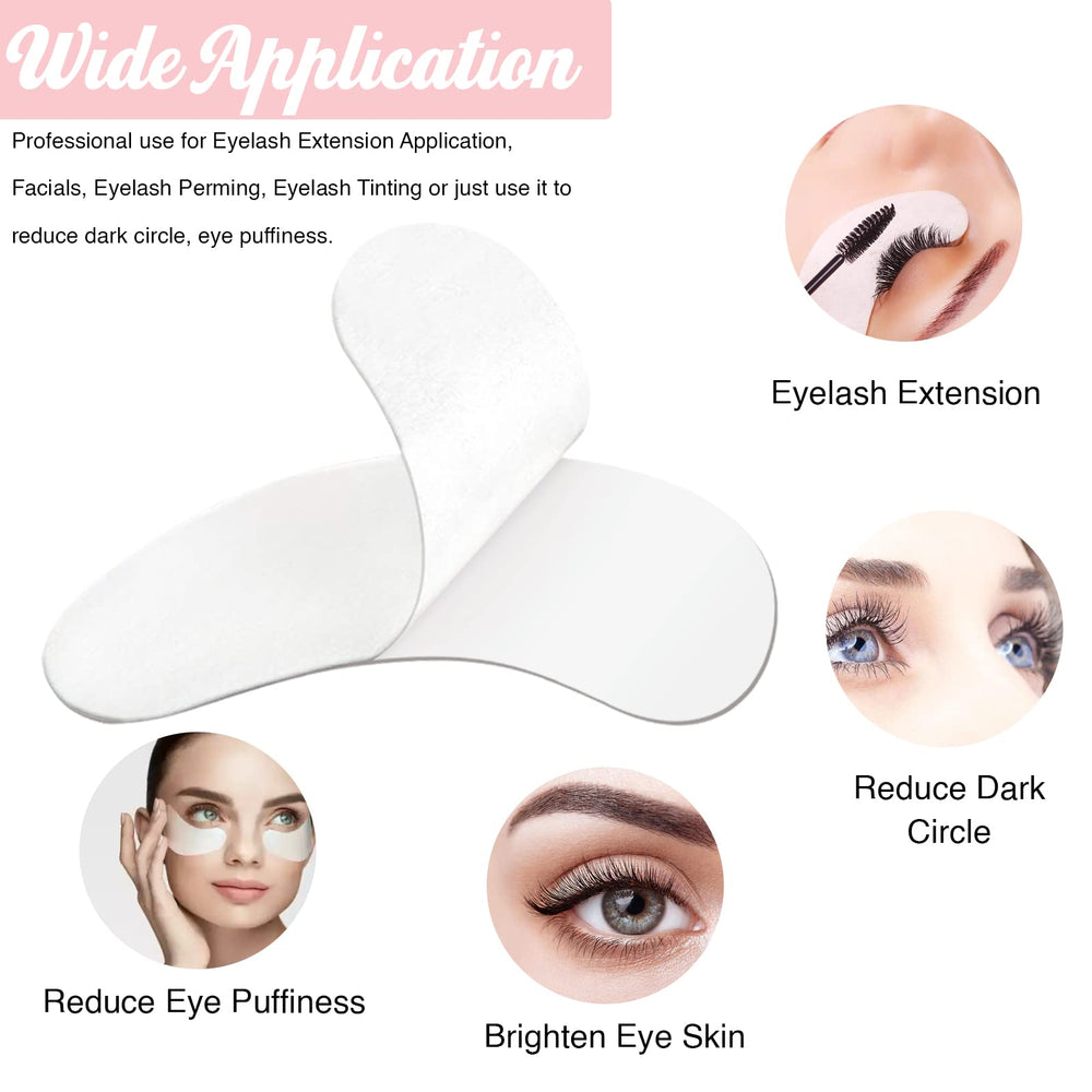 GreenLife eye patches designed for lash extensions and facial services.
