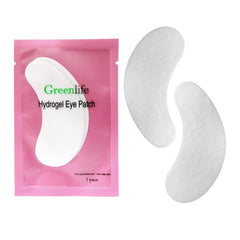 GreenLife lint-free eye pads – gentle on skin, no fuzz left on lashes