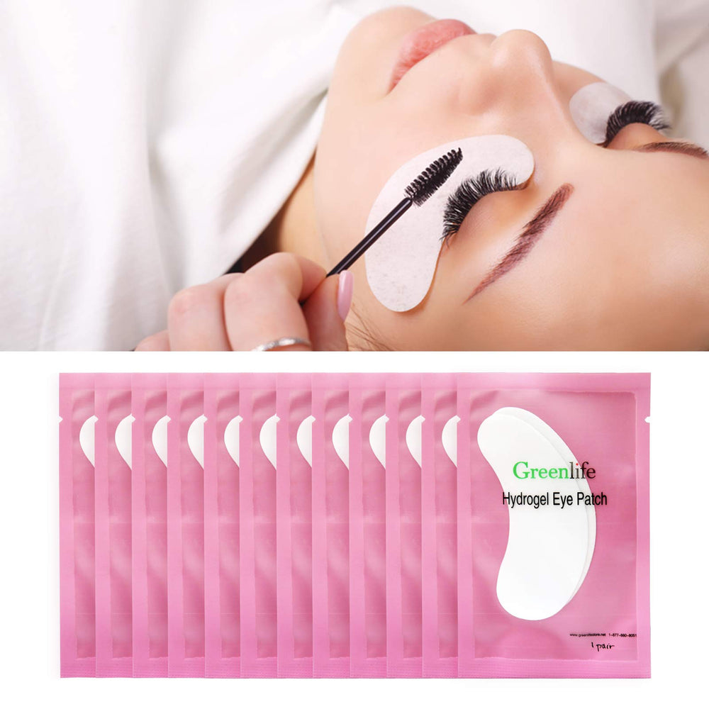 GreenLife under-eye patches for dark circles and puffiness relief during treatments