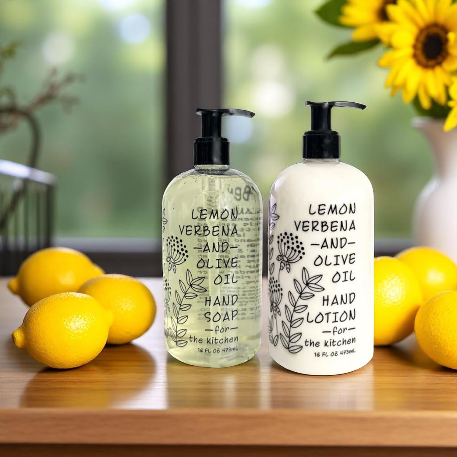 Greenwich Bay Hand Lotion Lemon Verbena application highlighting hydration and luxurious scent.