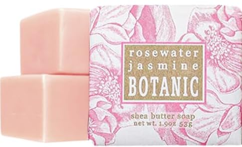 Greenwich Bay Rosewater Jasmine bar emphasizing gentle hydration and uplifting floral scent.