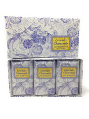 Greenwich Bay Trading Company jabón karité lavanda camomila, presentación 3 pack para el baño