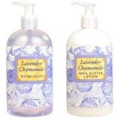 Greenwich Bay Trading hand soap bottle pump for moisturizing cleansing with lavender chamomile scent