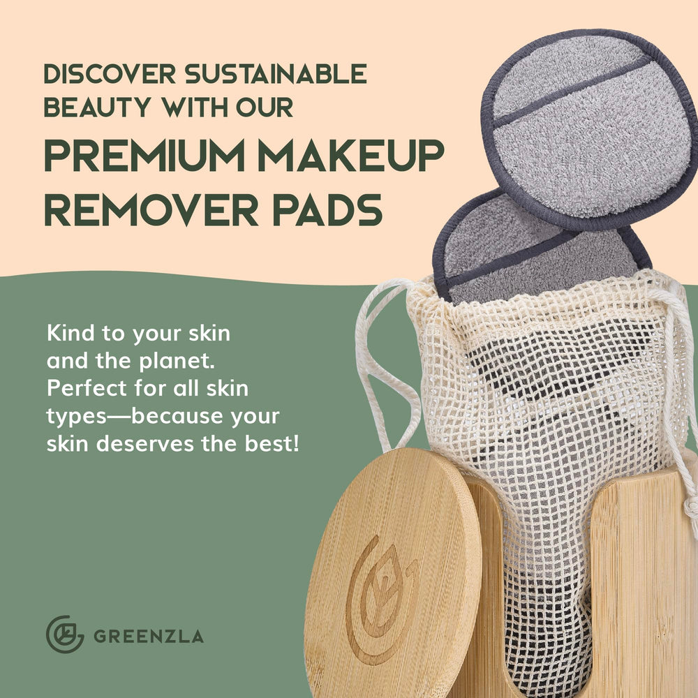 Greenzla pad-in-use demonstrates comfortable grip during cleansing.