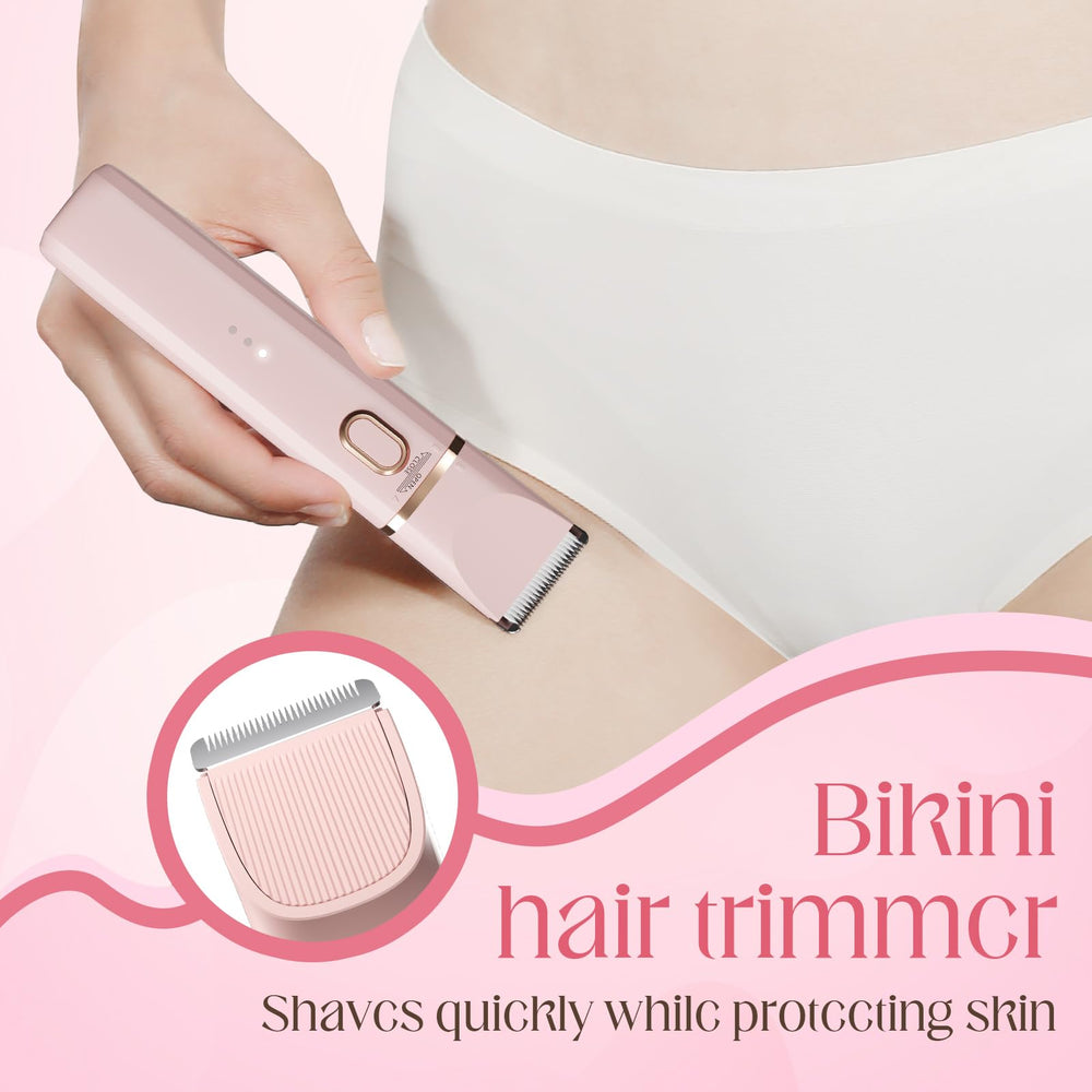Gremiamo Bikini Trimmer ceramic blade for gentle shaving on sensitive skin.