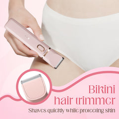 Gremiamo Bikini Trimmer ceramic blade for gentle shaving on sensitive skin.