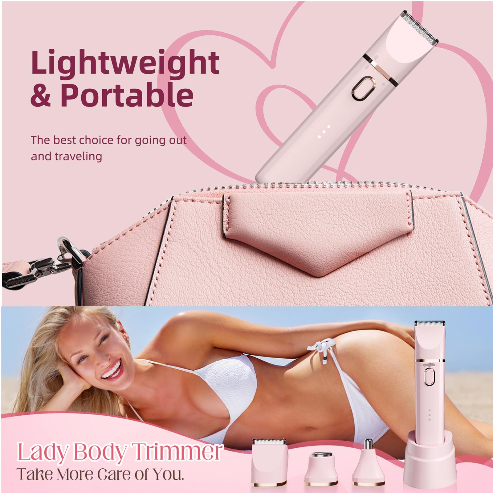 Gremiamo trimmer designed for sensitive skin with hypoallergenic blade.