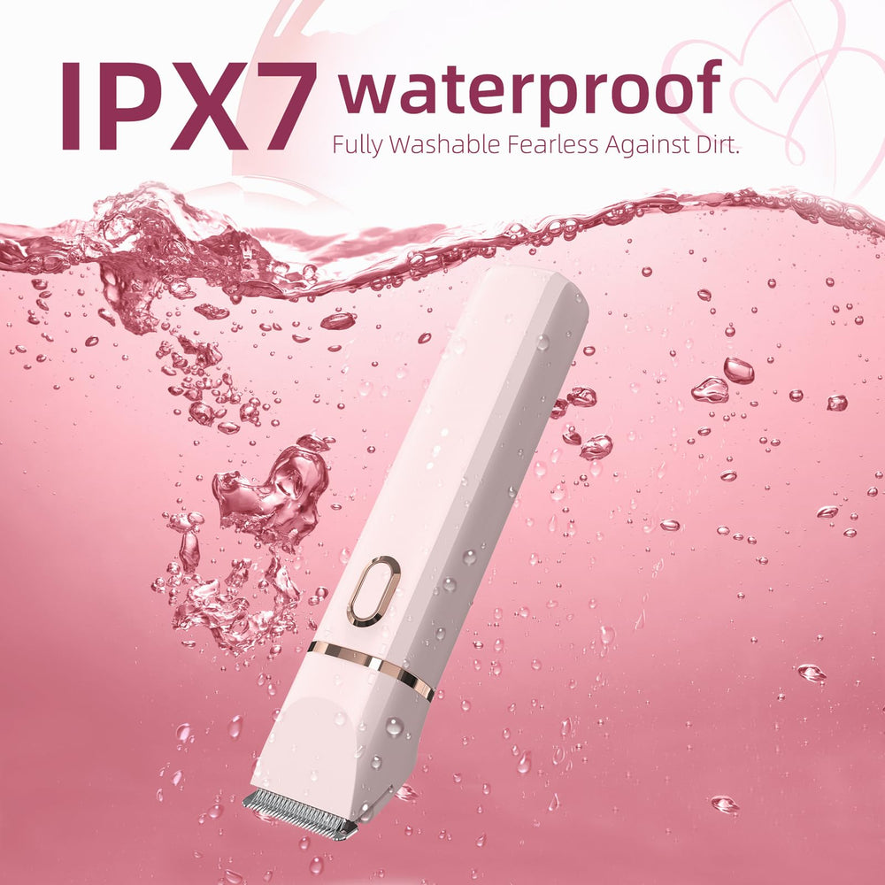 Gremiamo travel-compact bikini trimmer fits easily in a bag.