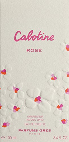Gres Cabotine Rose bottle closeup highlights rose-inspired elegance and premium presentation.