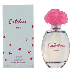 Gres Cabotine Rose spray in action suggests an effortlessly fresh fragrance moment.