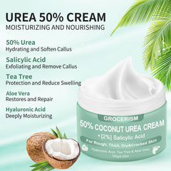 Grocerism Urea Cream tea tree and aloe soothing skin