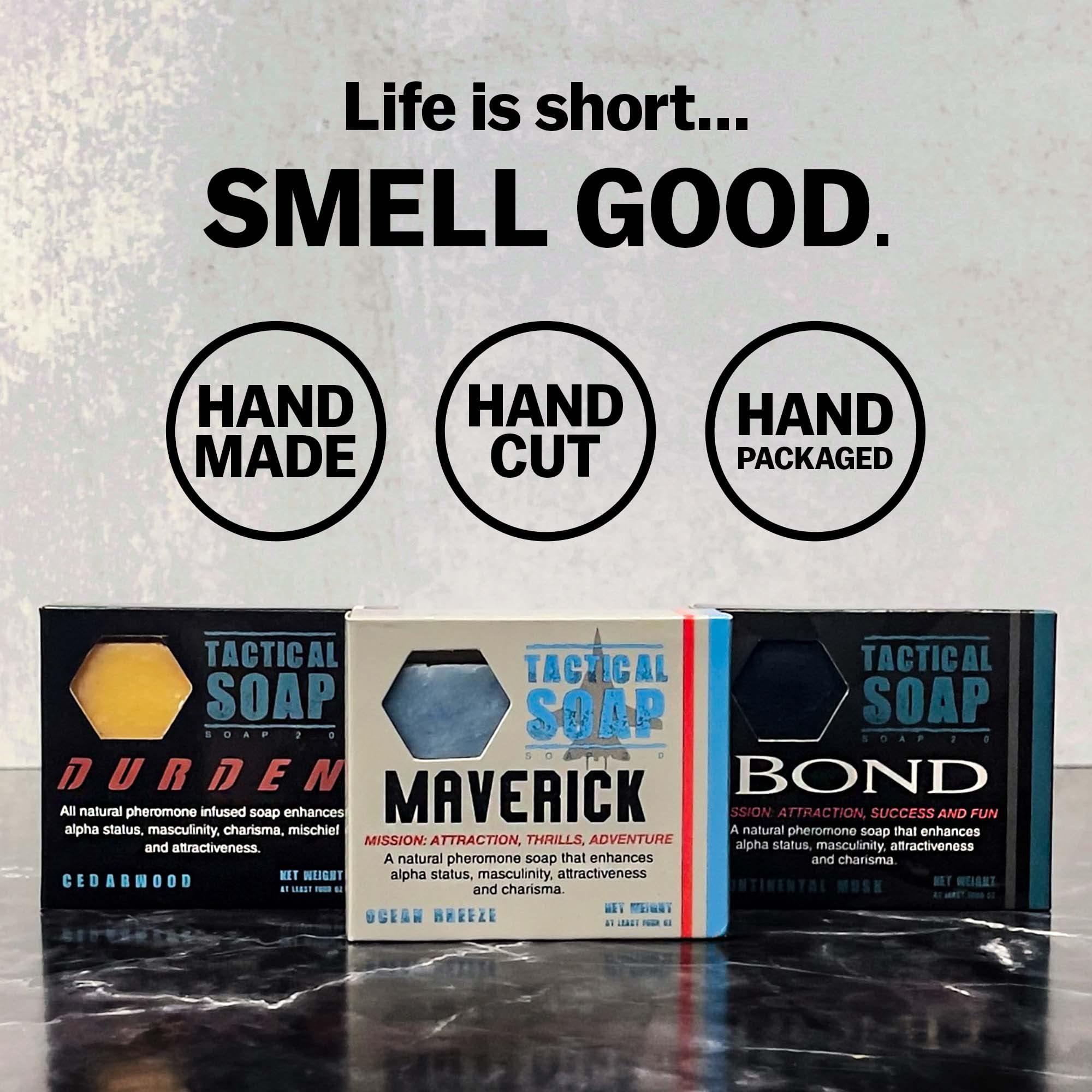Grondyke Tactical Soap Bond bar offers a refreshing, confident edge.