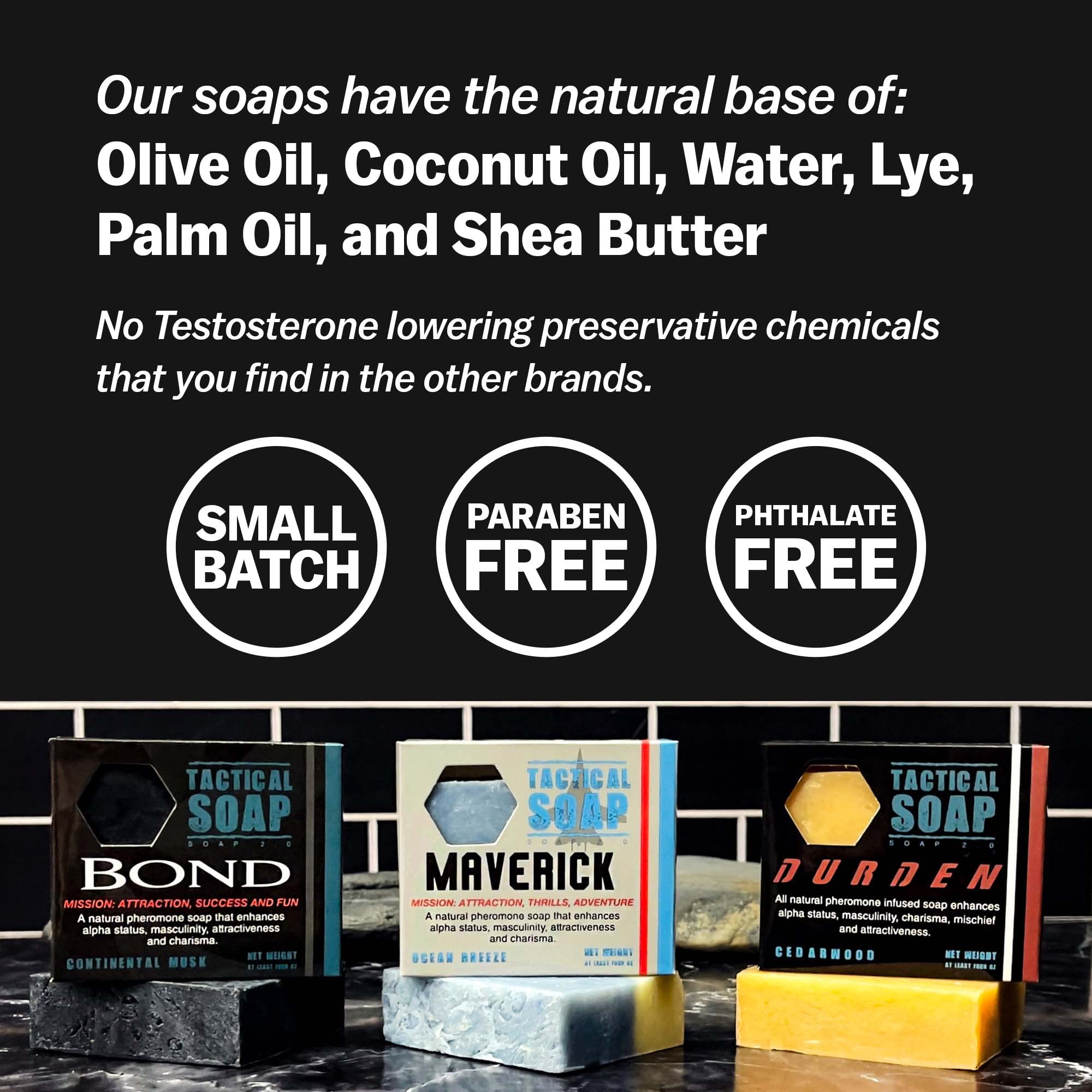 Grondyke Tactical Soap Durden bar delivers bold cleansing for a confident routine.