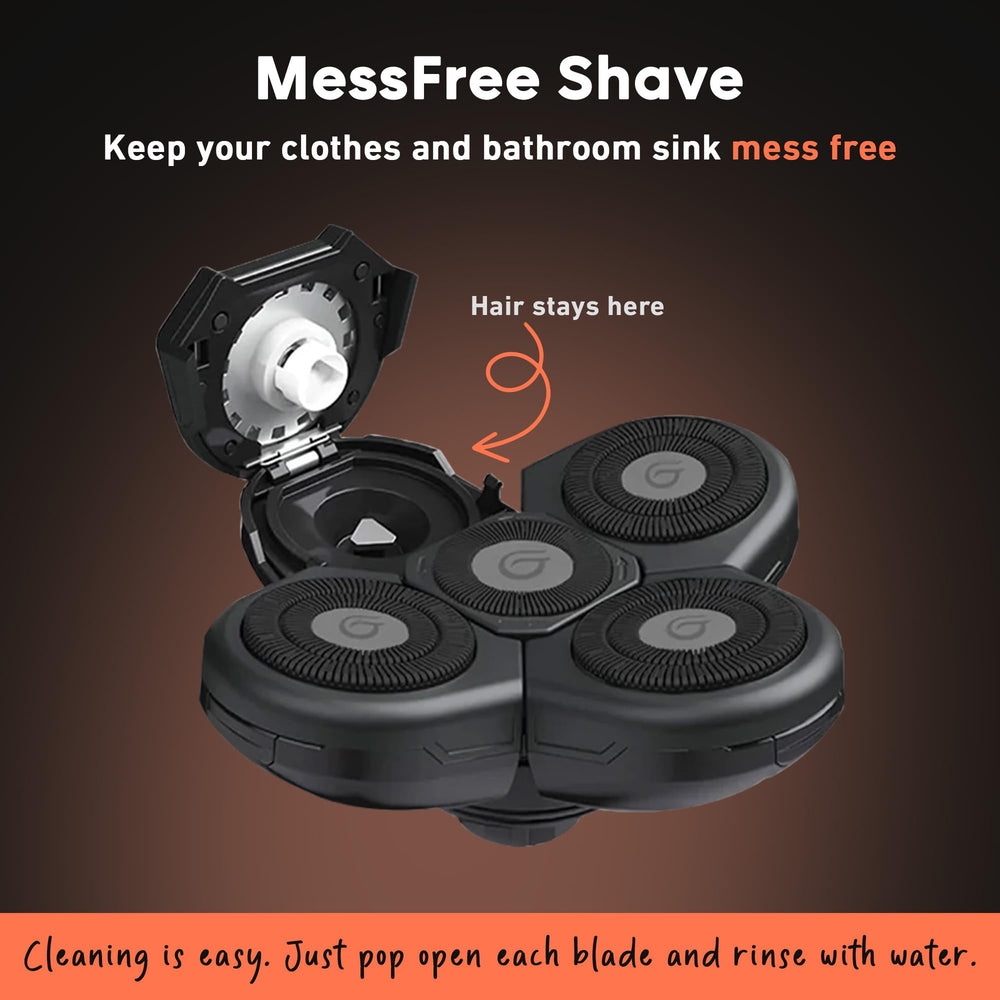 Groomie BaldiePro blade refill fits BaldiePro head shaver for easy maintenance.